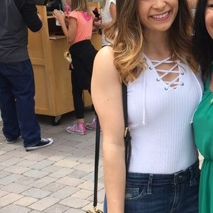 White bodysuit from Nordstrom - size small